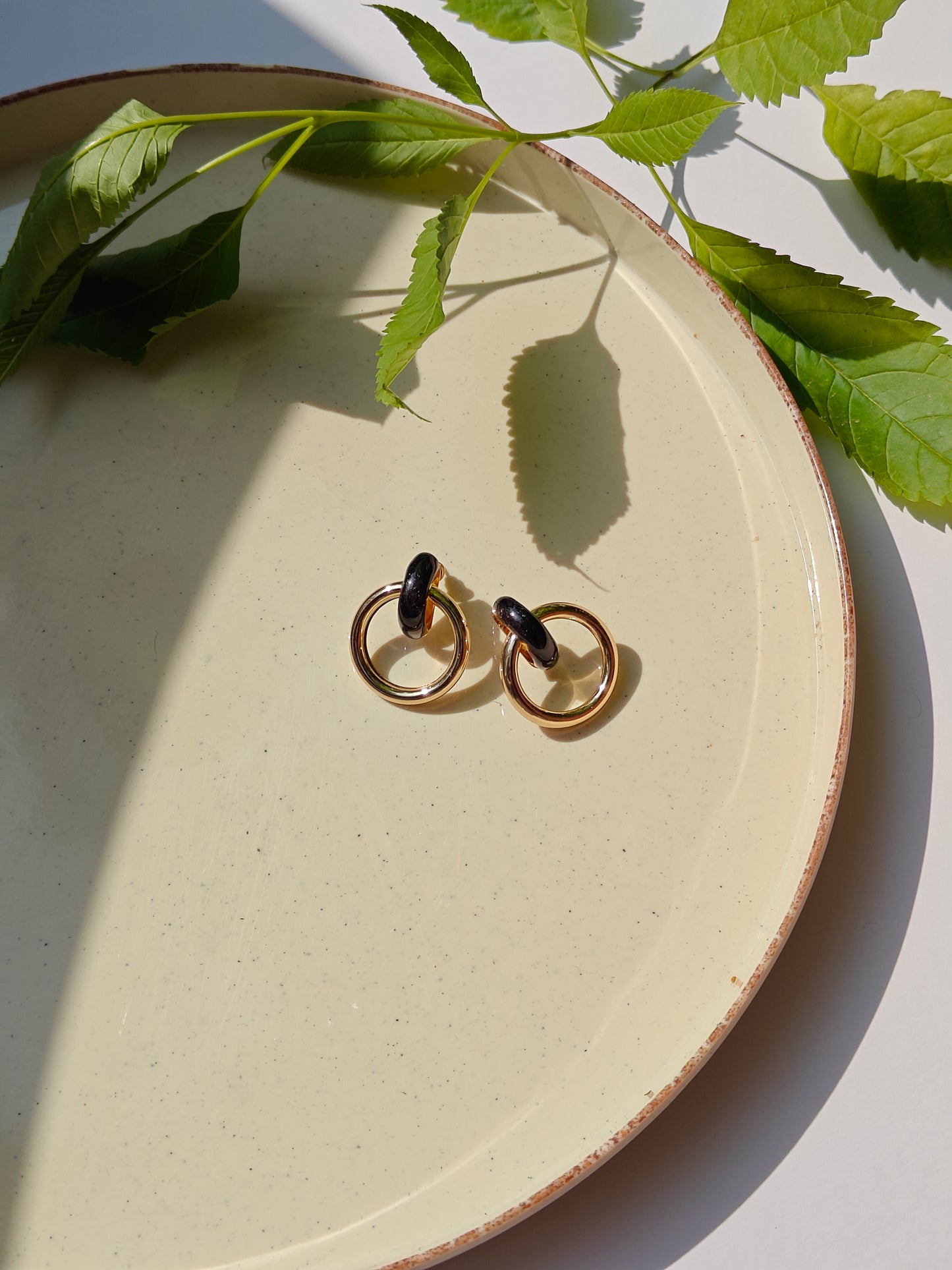 Scarlet Loop Earrings