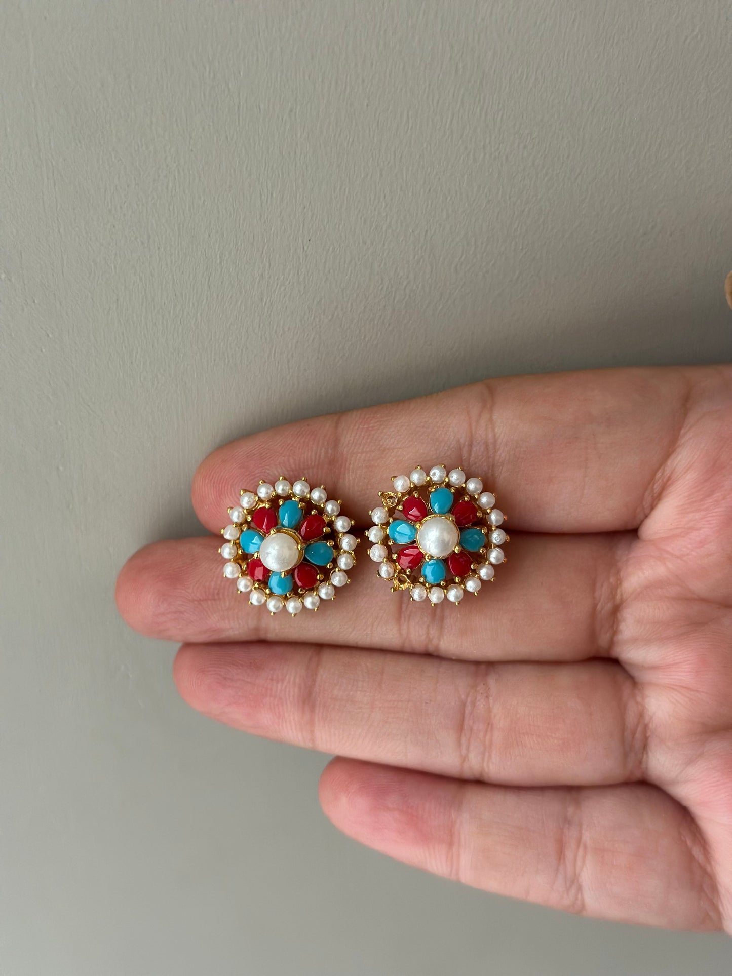 Multi-color Pearl Tops