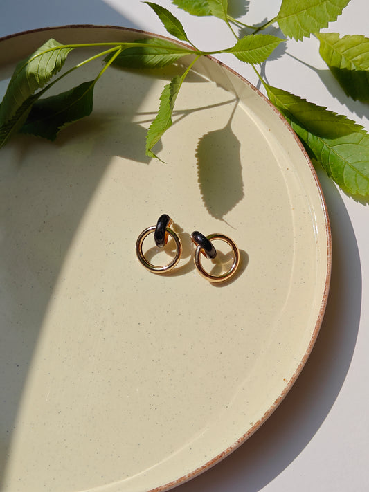 Scarlet Loop Earrings